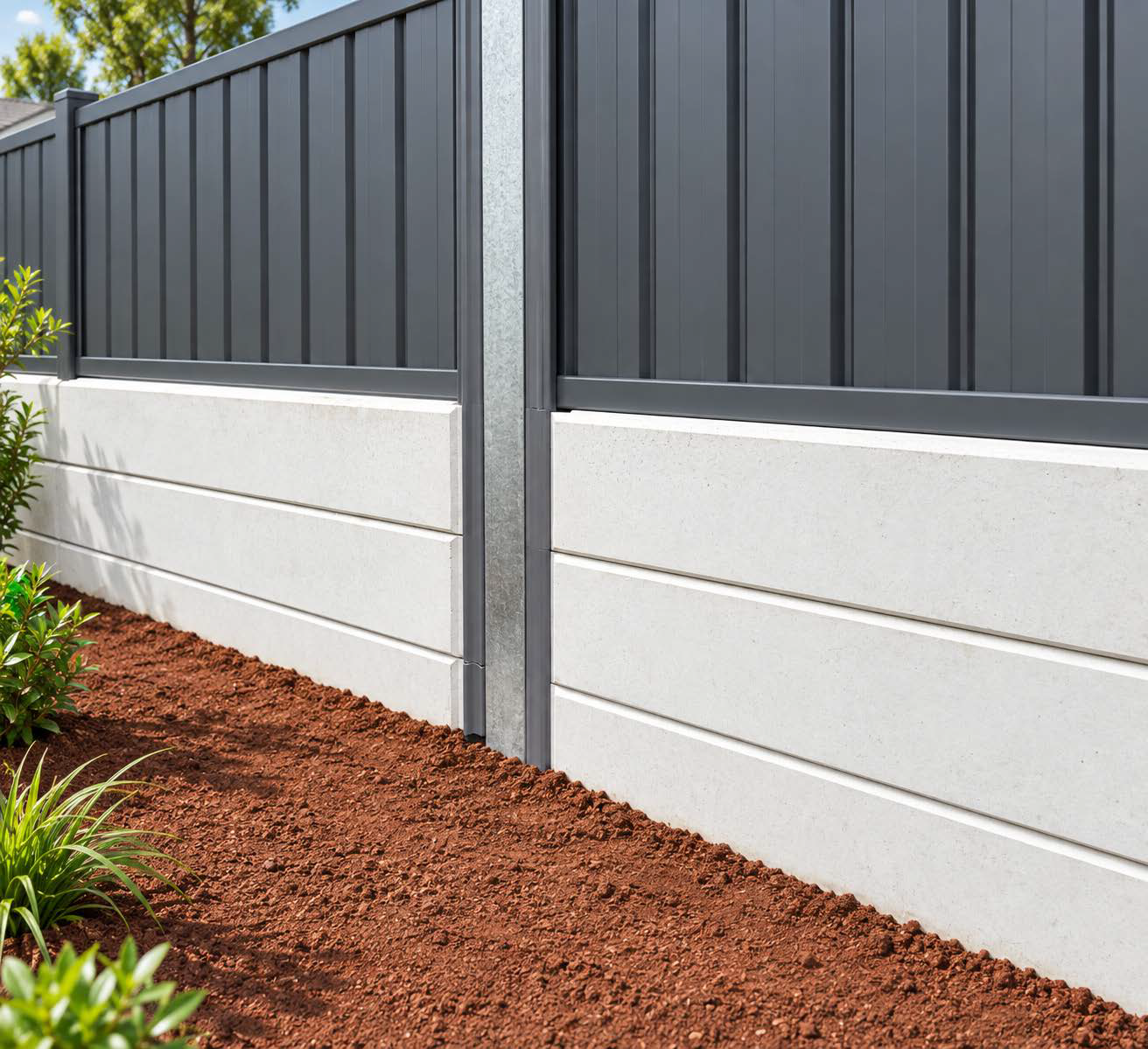 Retain The Earth under-fence plinth product picture